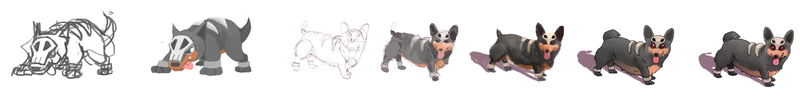 Illustration for article titled Heathen of Hell...Houndour! Pokemon One a Day, Series 2!